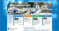 Desktop Screenshot of marina-werbellinsee.de